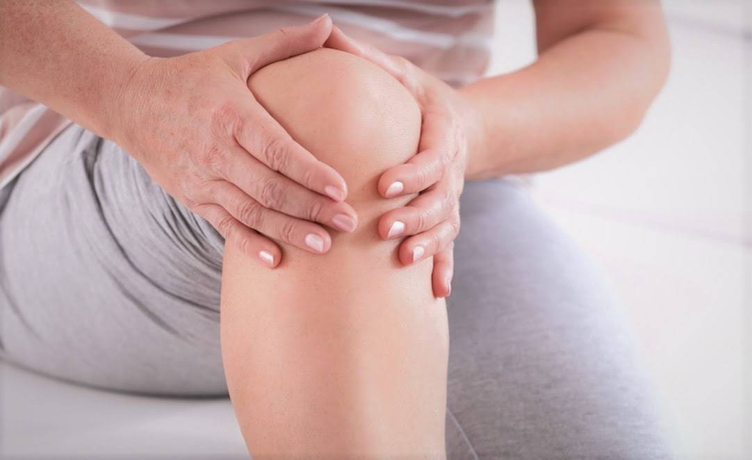 Knee osteoarthritis causing pain and stiffness