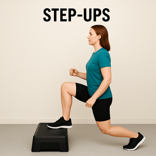 Step-Ups Exercise in Charlotte