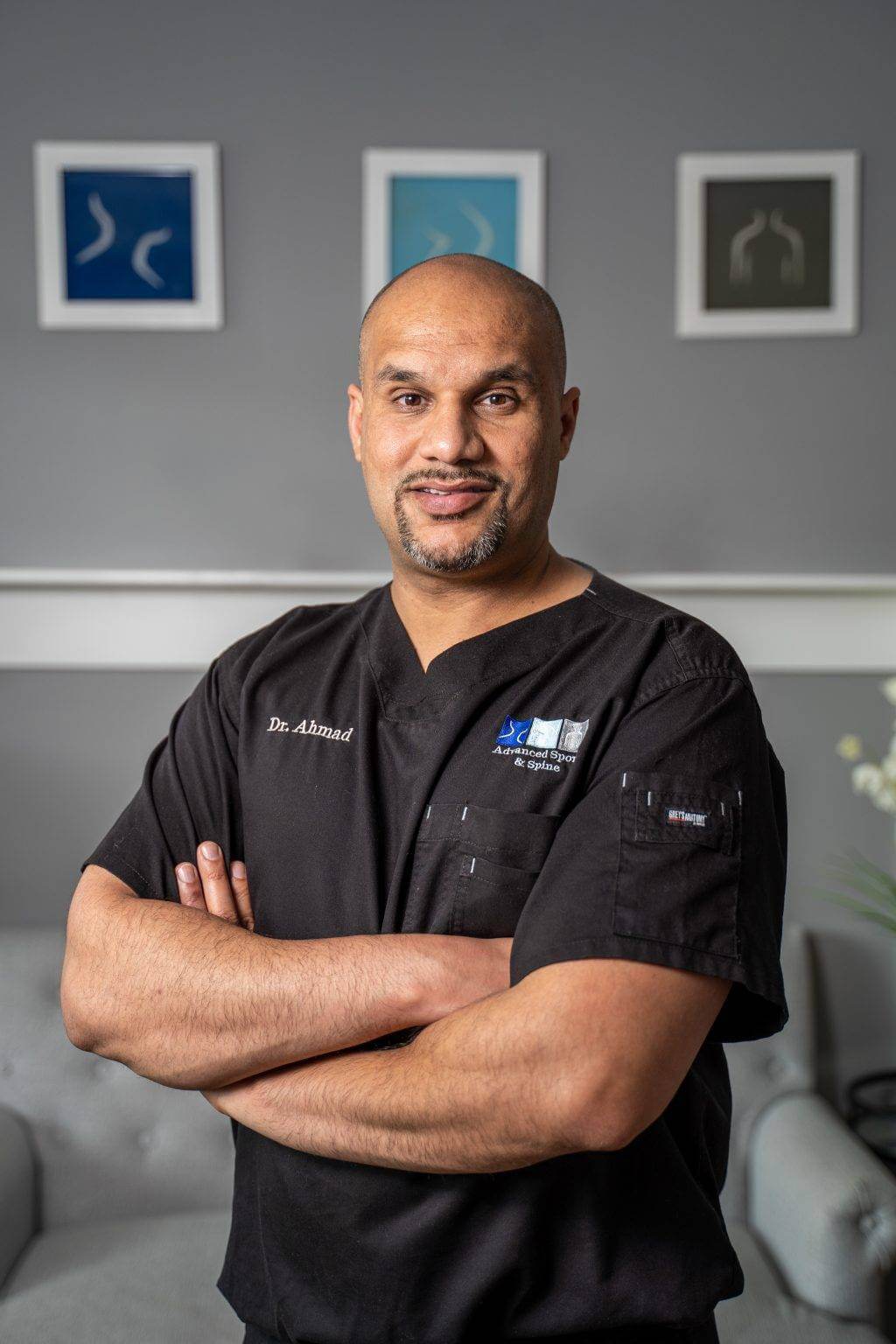Dr. Usman Ahmad DO, board-certified pain management doctor at Advanced Sports & Spine, Charlotte NC