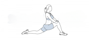 Hip Flexor Stretch Exercise in Charlotte